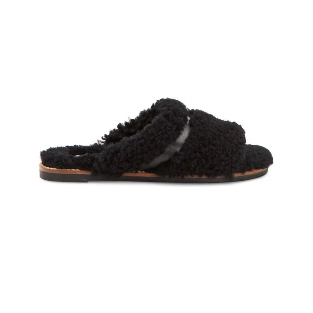 AQUATALIA Alina shearling calf slippers